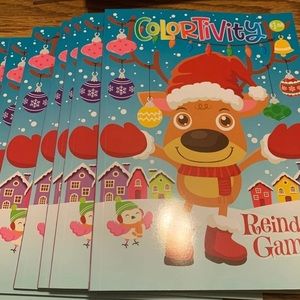 Kids Christmas Coloring Books
